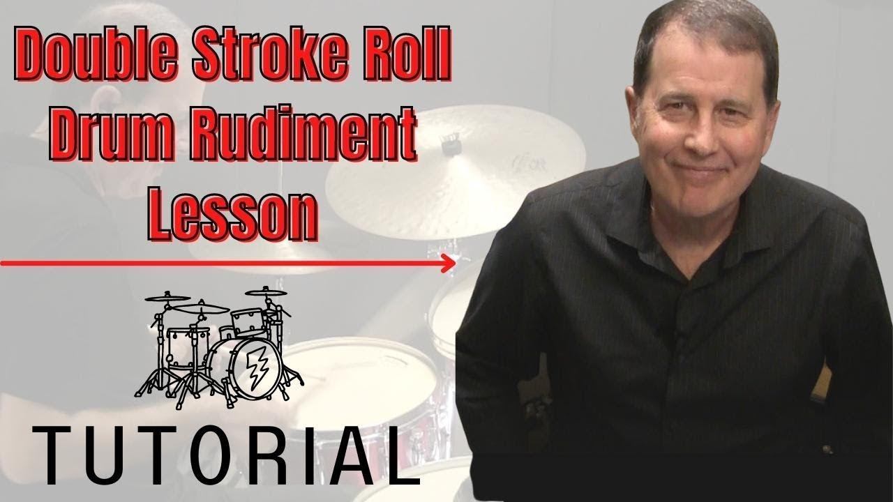 Double Stroke Roll Drum Rudiment Lesson
