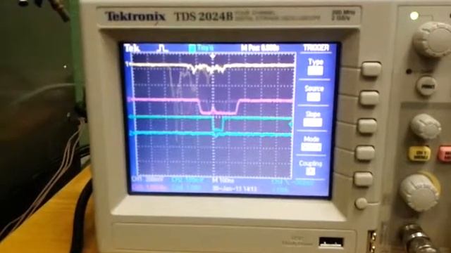 The game of the coincidences of the signals from the two scintillator counters. смотреть онлайн