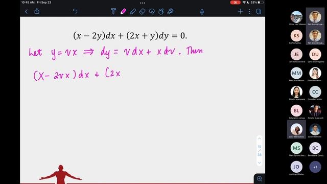 MATH 151 C. Meeting 05 (20220923) ODEs with Homogeneous Components смотреть онлайн
