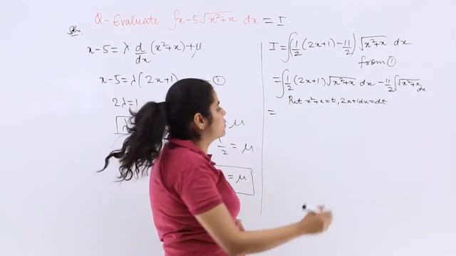 Class 12th – Integral of (x - 5)sqrt(x^2 + x) dx | Integrals | Tutorials Point смотреть онлайн