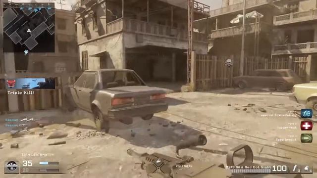 MODERN WARFARE REMASTERED - TEAM DEATHMATCH ON BACKLOT смотреть онлайн