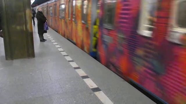 Московское метро электропоезд 81 760 Ока смотреть онлайн