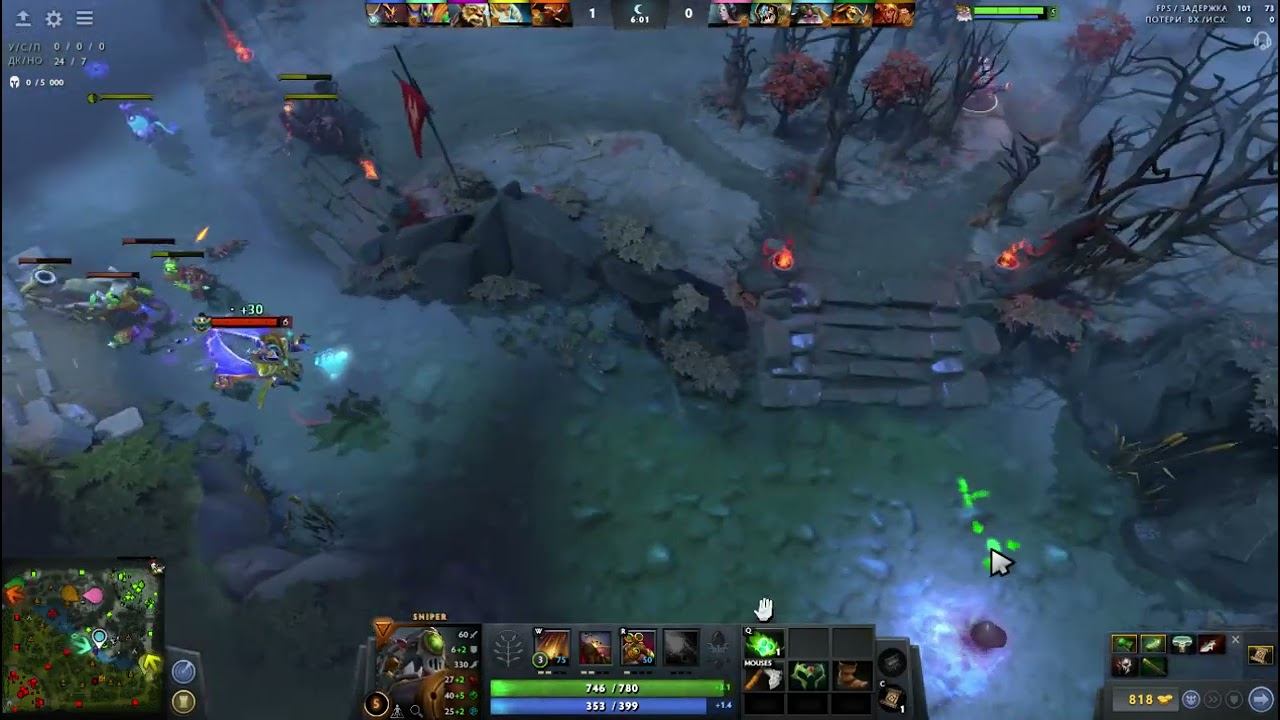 SNIPER FID MID COMEBACK DOTA 2 7 32D смотреть онлайн