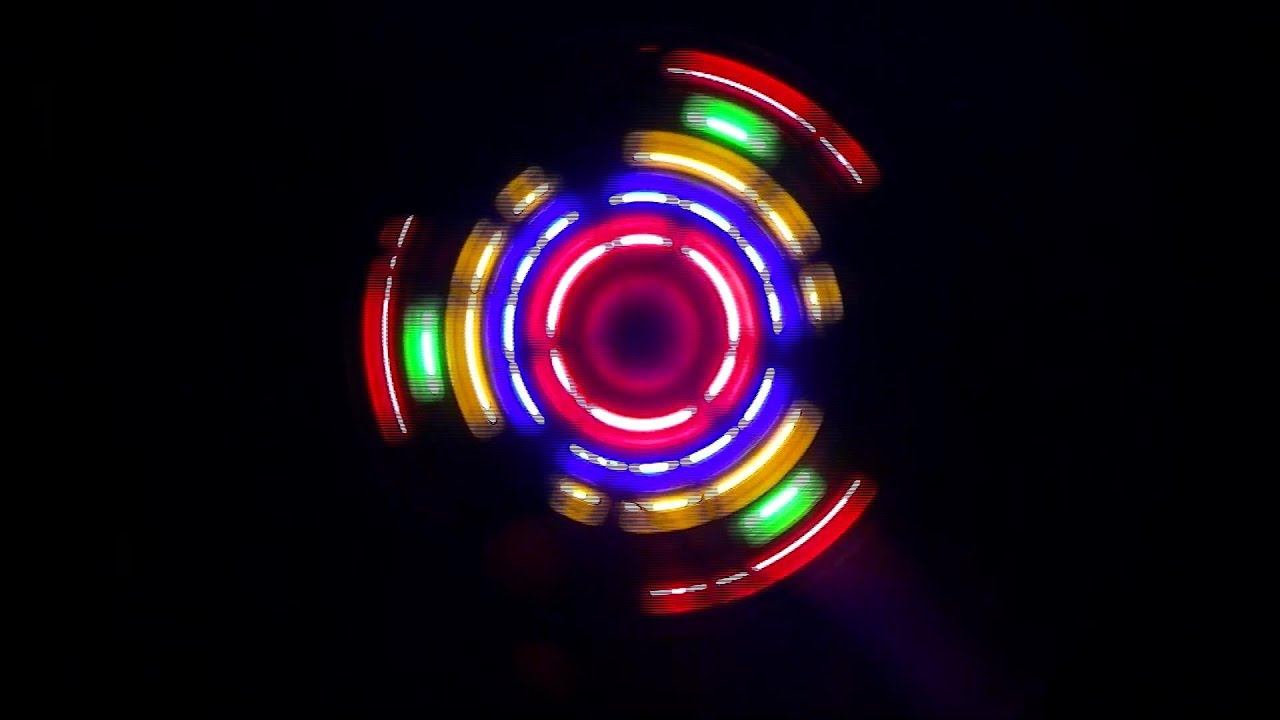 Вентилятор со светодиодами. Cooling Fan Colorful LED Mini Light смотреть онлайн