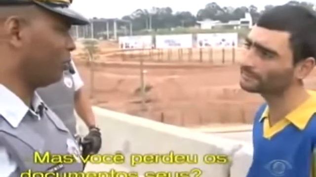 ABORDAGEM POLICIAL - É pra chorar de tanto rir! смотреть онлайн