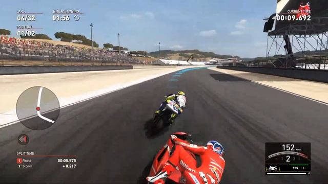 Valentino Rossi The Game - VR Historic Events - Laguna Seca 2008. смотреть онлайн
