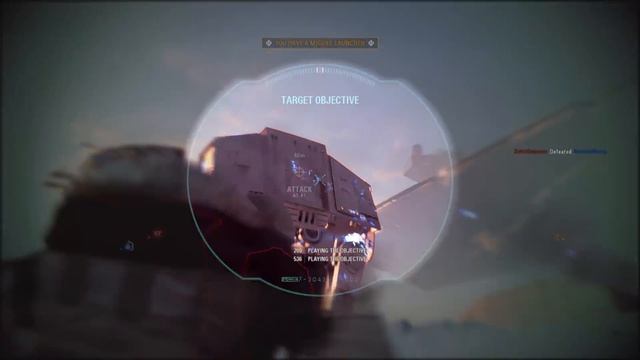 Star Wars Battlefront 2 - Destroyed both AT-AT Walkers on Hoth! Ion Disruptor gameplay lol смотреть онлайн