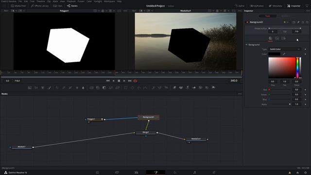 Davinci Resolve 16 - How to Draw Polygons смотреть онлайн