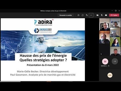Webinaire "Hausse des prix de l’énergie, Quelles stratégies adopter ? " avec EnergiesDev смотреть онлайн