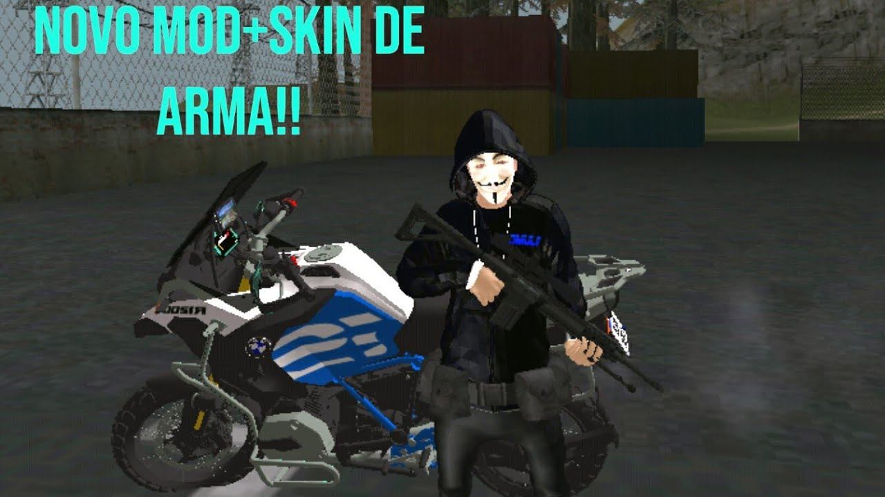 NOVO MOD DE MOTO + SKIN DE ARMA!! | GTA SAMP (BMRP) смотреть онлайн