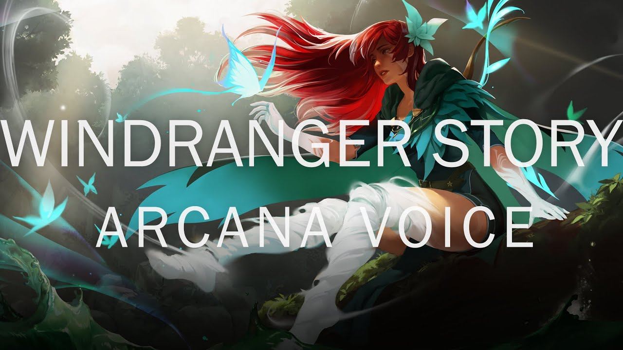 Dota 2 Windranger (Windrunner) Story With Arcana Voice смотреть онлайн