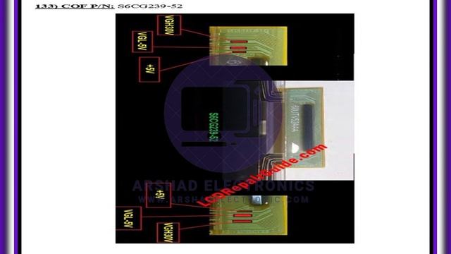 S6CG239-52 COF Datasheet - Arshad Electronics