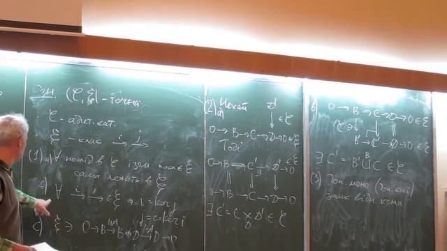 Лекція № 19. В.В. Любашенко - Q-конструкція Квилена для точних категорій смотреть онлайн