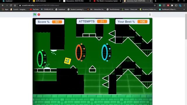 JSGRD22 | Playing Geometry Dash Starpunk on SCRATCH.MIT.EDU (Session 1) смотреть онлайн