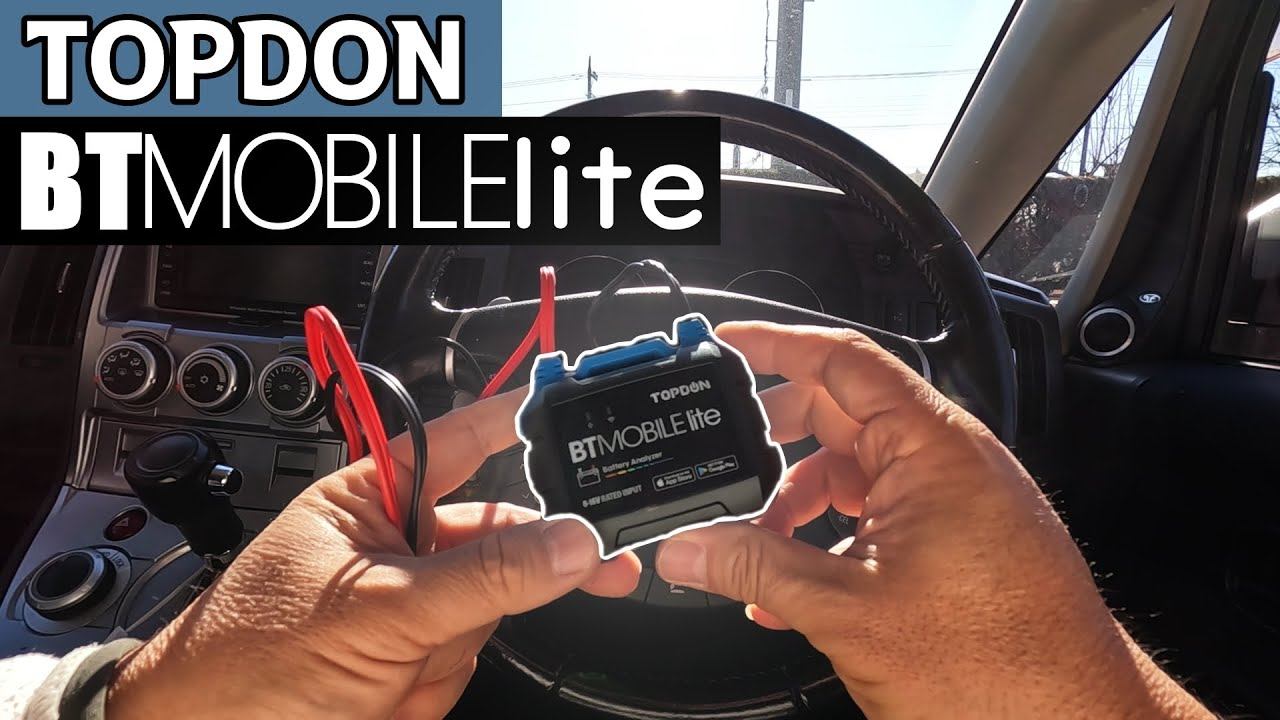 【CCA】TOPDON BT MOBILE lite【BATTERY】 смотреть онлайн