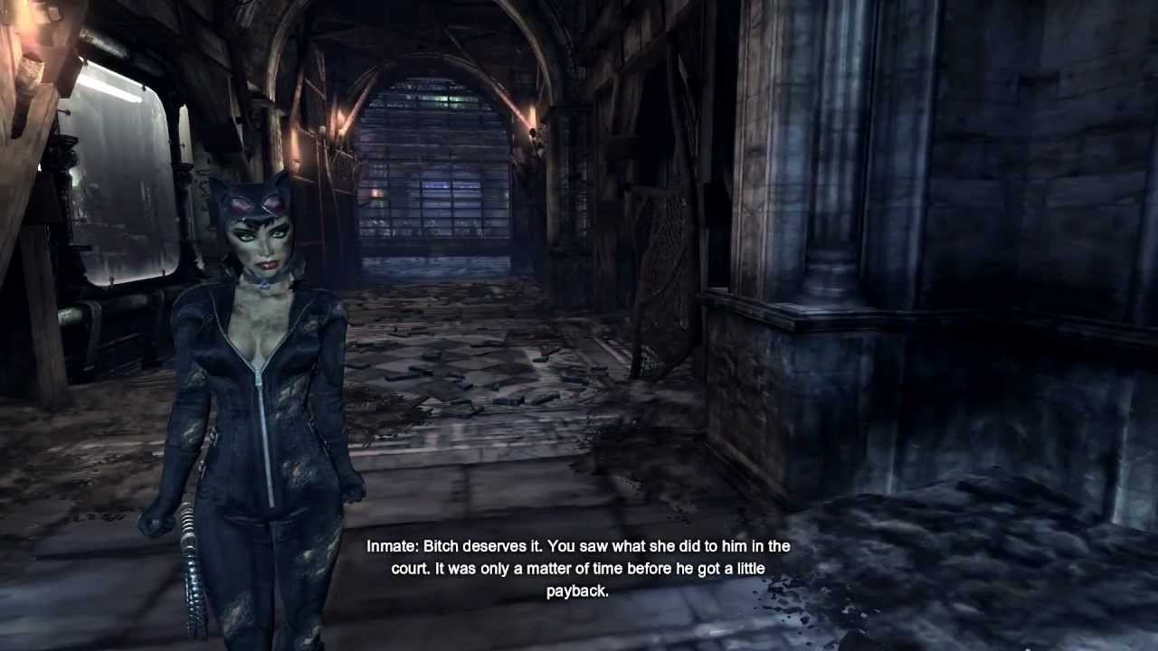 Alienware m17x R3 Batman Arkham City 79 Critical strike Hit Combo Catwoman Gameplay смотреть онлайн