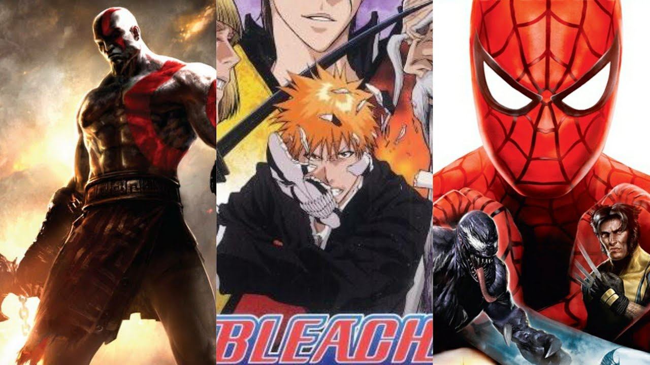 God of war | Bleach | Spider 🕷️ Man | Emulator PSP (ppsspp ) | Android | High Quality | Links ⬇️⬇️ смотреть онлайн