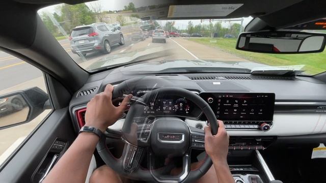 2024 GMC Canyon AT4X POV Test Drive (2.7 TURBOMAX) смотреть онлайн