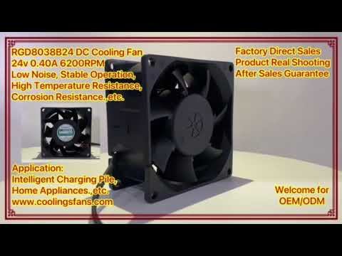 80x80x38mm 12V DC Axial Cooling Fan Plastic Frame Noise Reduction смотреть онлайн