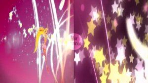 Winx` Club: Sirenix 2D vs. 3D (Similar Background Color)