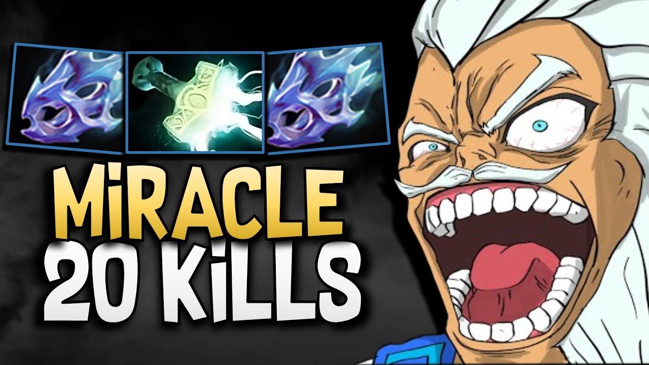 Zeus Dota 2 7.35 Miracle with Mjolnir - 20 Kills - Dota Gameplay смотреть онлайн