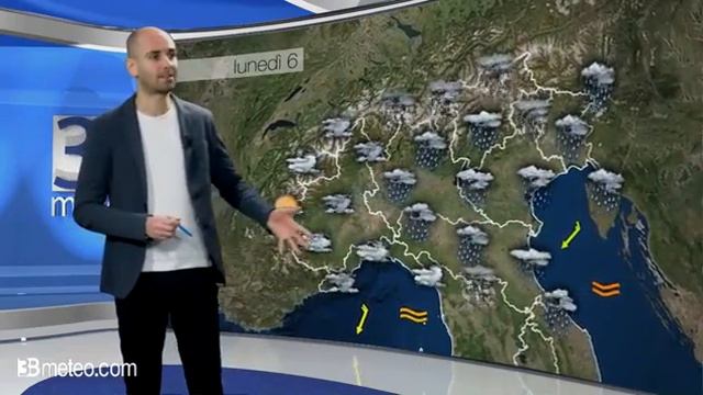 Previsioni meteo Video per lunedi, 06 febbraio смотреть онлайн