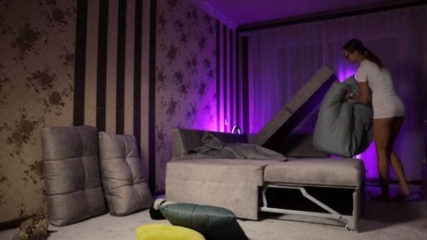 ❤️ Tina girl cleaning in the bedroom   clean with me