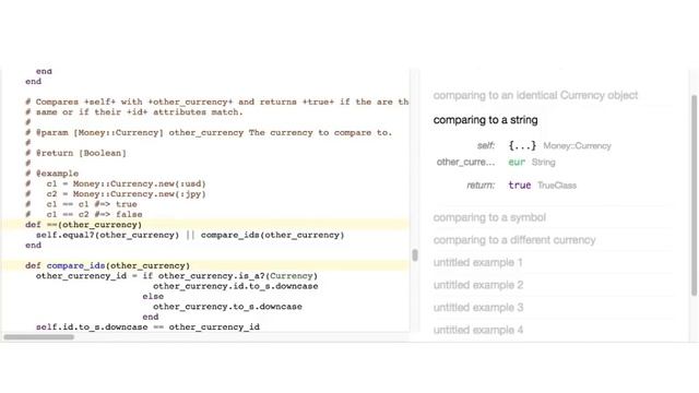 Margin Notes: Automatic code documentation with recorded examples from runtime смотреть онлайн