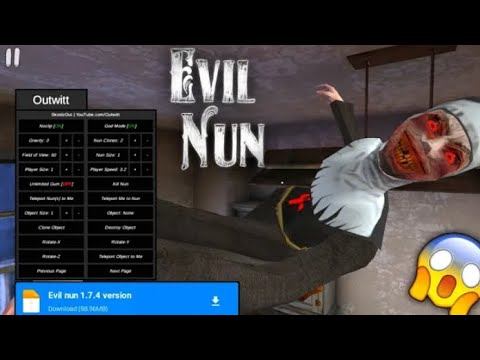 Evil nun mod menu outwit hack new features lastest hack evil nun😨#hackgame #evilnun #hackvideo смотреть онлайн
