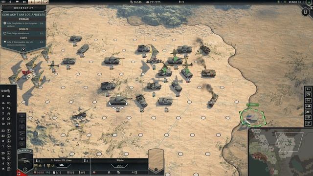 Panzer Corps 2 DLC Axis Operations 1946 - Schlacht um Los Angelese #05 смотреть онлайн