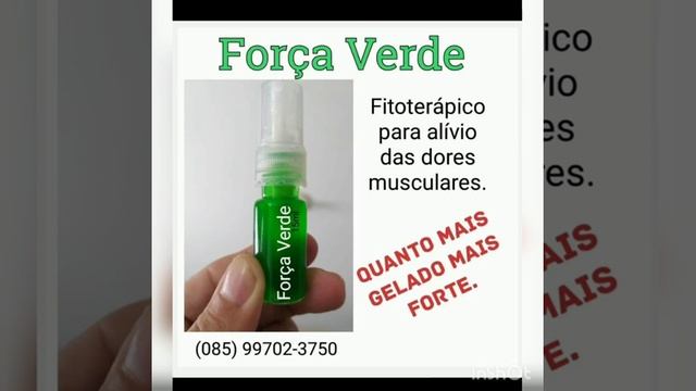 Força Verde alívio imediato das dores musculares смотреть онлайн