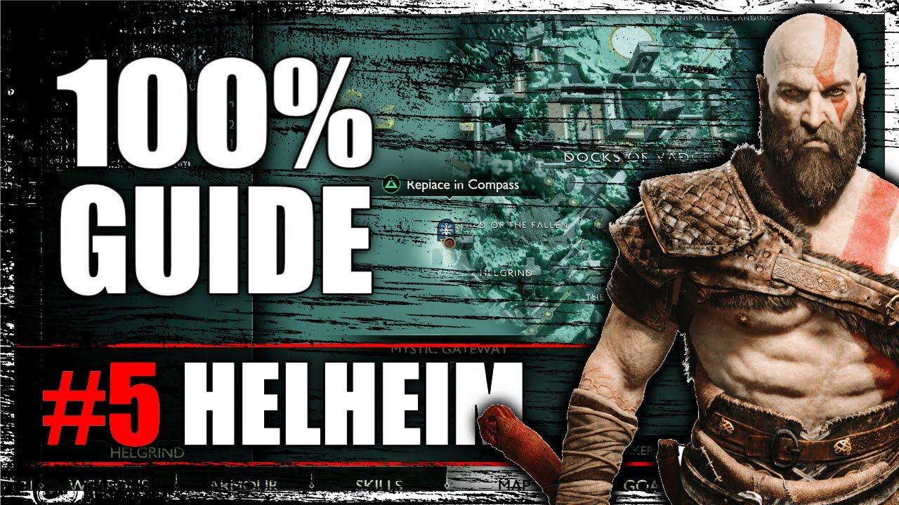 Helheim 100% Completion Guide (God of War Ragnarok 100% Walkthrough Part 5) смотреть онлайн