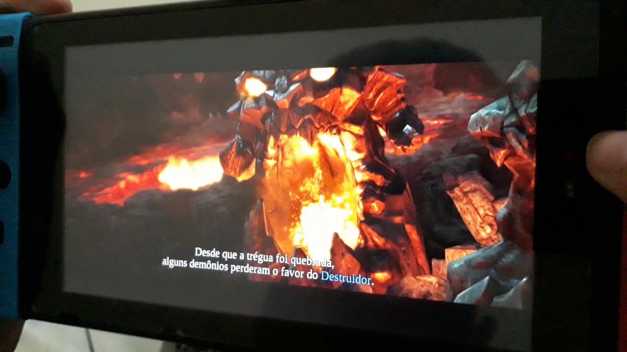 Five minutes of Darksiders- Warmastered Edition in handheld mode смотреть онлайн