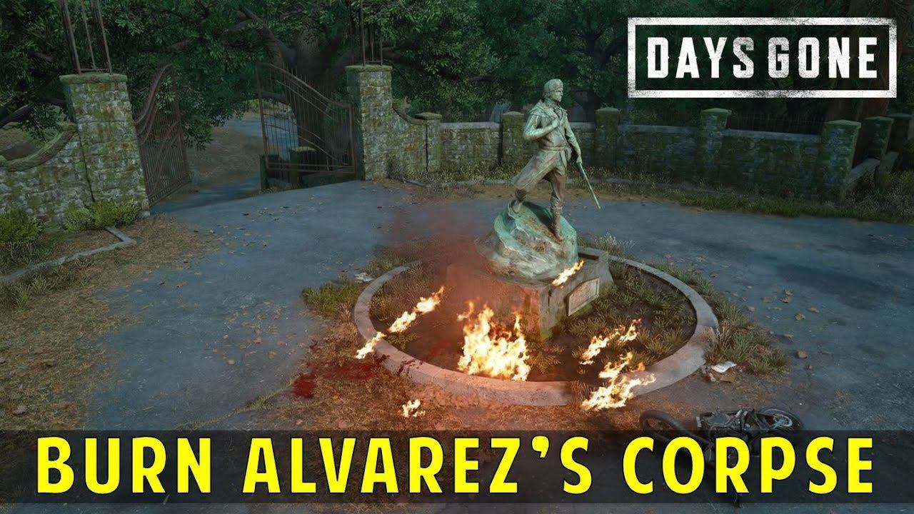 She Rode With Us | Burn Alvarez's Corpse in Pioneer Cemetery | Days Gone (Side Mission) смотреть онлайн