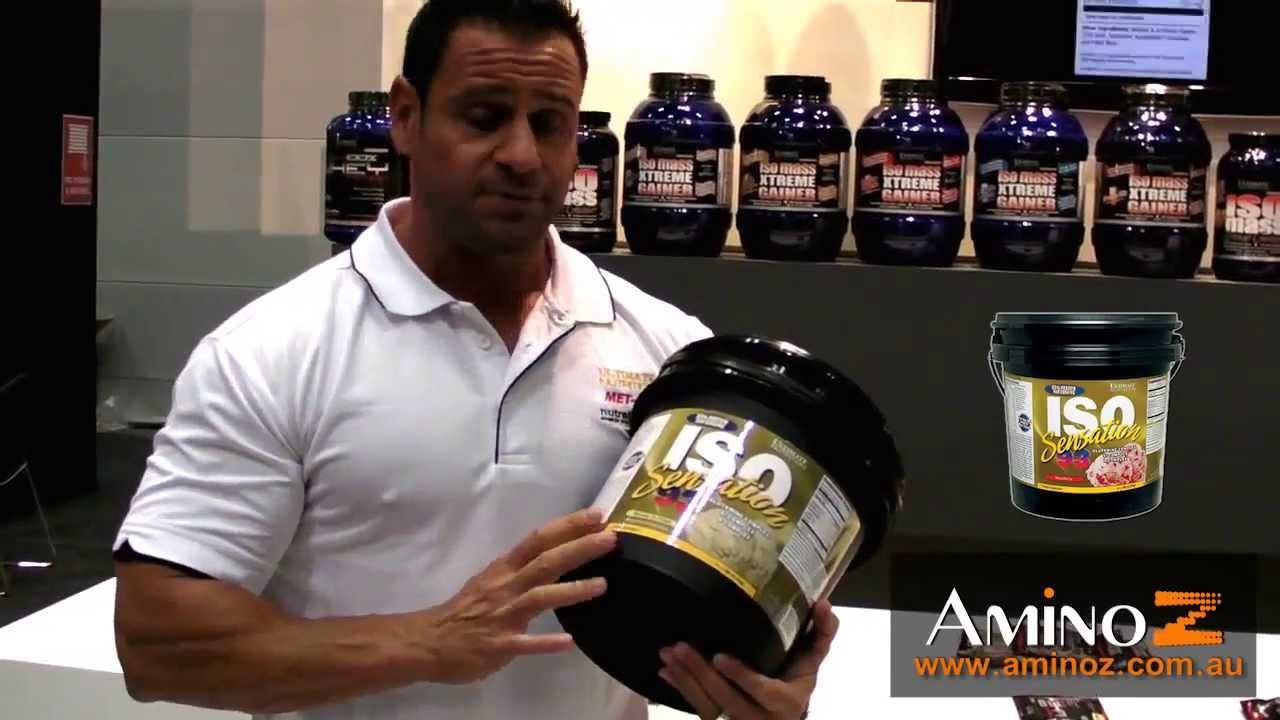 Ultimate Nutrition ISO Sensation Product Information