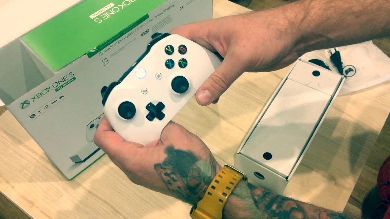 Распаковка Xbox one s all digital на чёрную пятницу смотреть онлайн