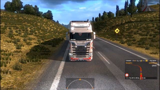 ets2 scania next gen v8 open pipe sound смотреть онлайн