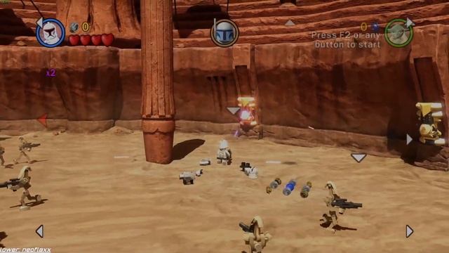 Lego Star Wars 3 100% Day 7 смотреть онлайн