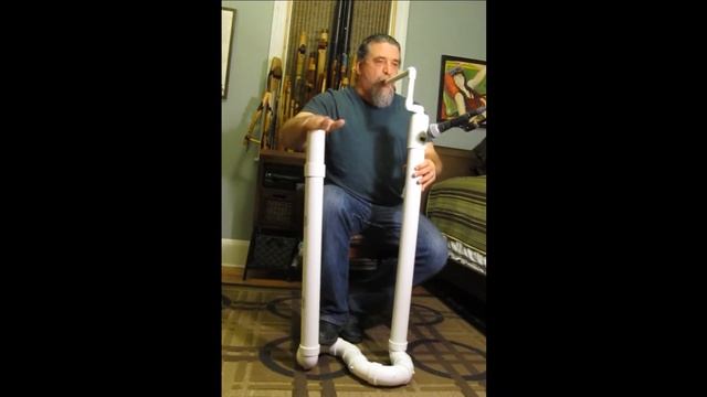 Rhythmic Improv on a C# Contrabass Overtone Flute смотреть онлайн