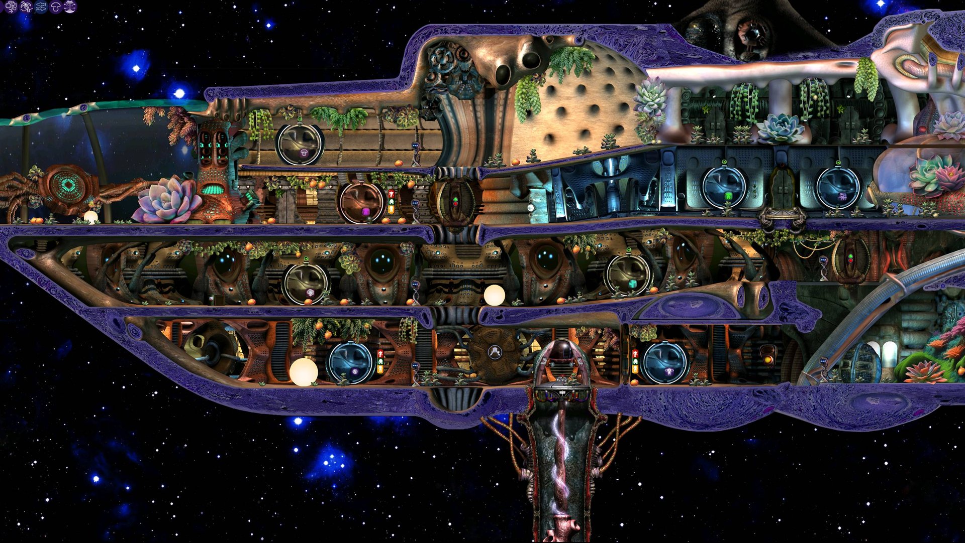 Creatures 3 & Docking Station - Succulent Hub