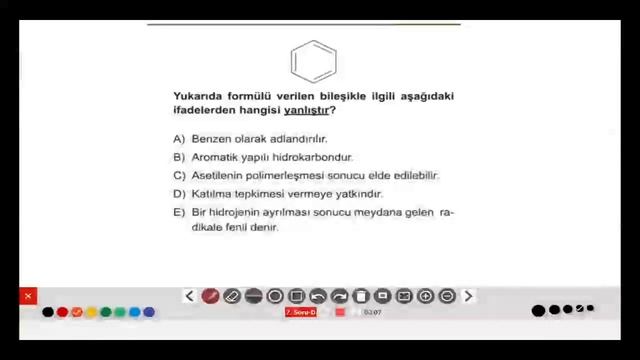 Organik Kimya - Organik Kimya Genel Tekrar Test 1 смотреть онлайн