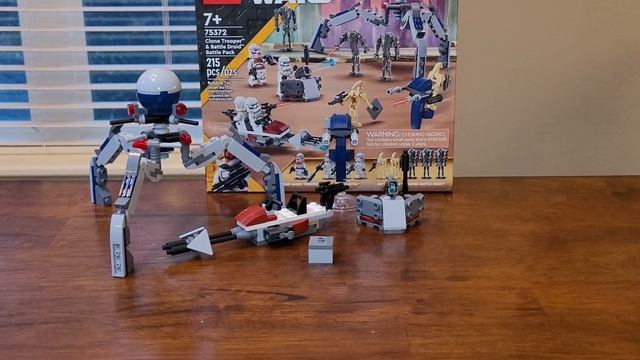 Lego Star Wars Clone Trooper & Battle Droid Battle Pack 75372 Review смотреть онлайн