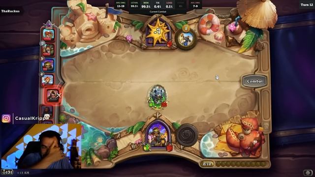 CHAT DOUBTED THIS RUN ON EVERY TURN! - Hearthstone Battlegrounds смотреть онлайн