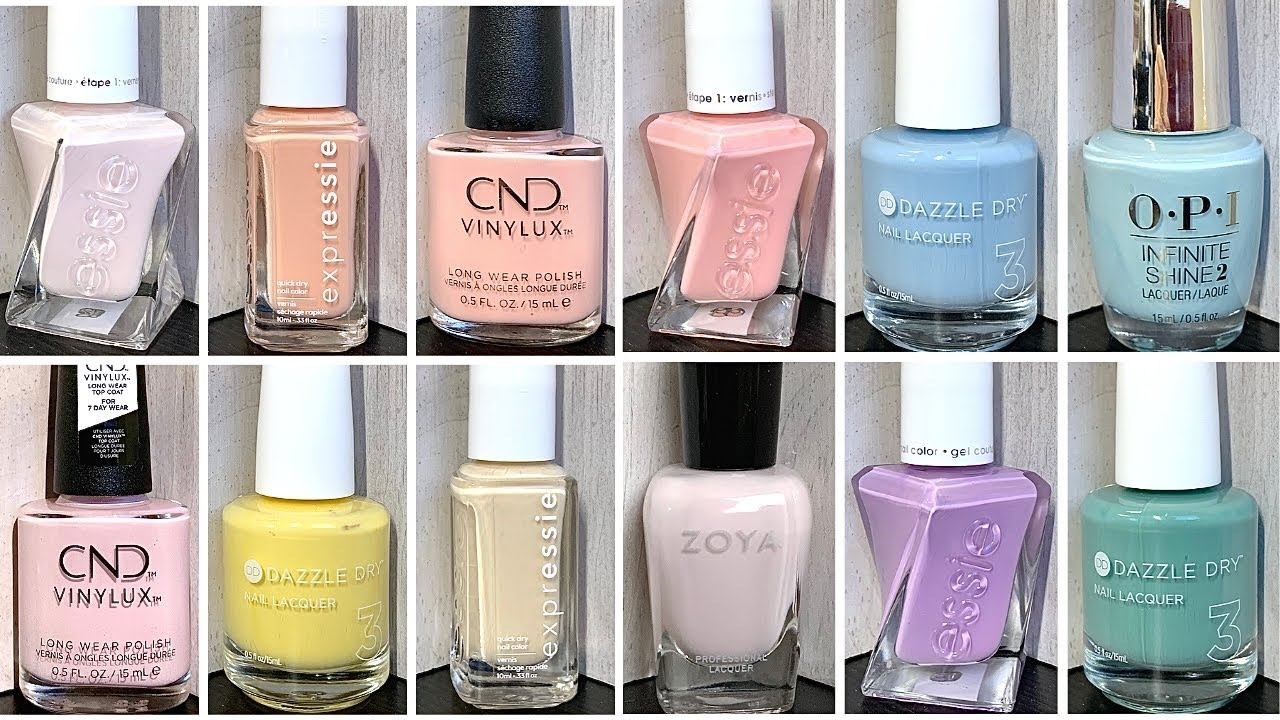 THE BEST Pastel Nail Polishes [PART 2, MUST SEE!!!] смотреть онлайн