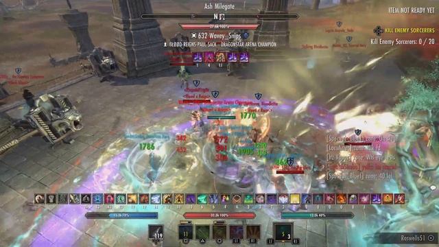 AD DELETES DC ZERG AT NIKEL OUTPOST / the eso pvp смотреть онлайн