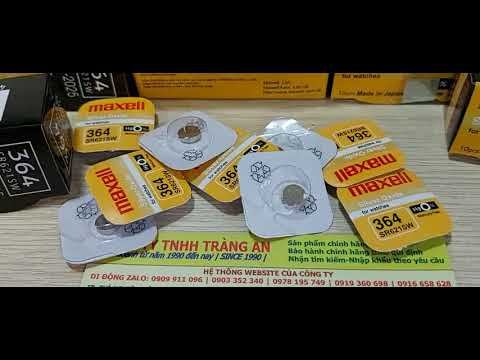 Pin Maxell 364, SR621SW (Call: 0934 639 558 - 0916 658 628, Pindonghochinhhang.com, Pinnuoinguon.co смотреть онлайн
