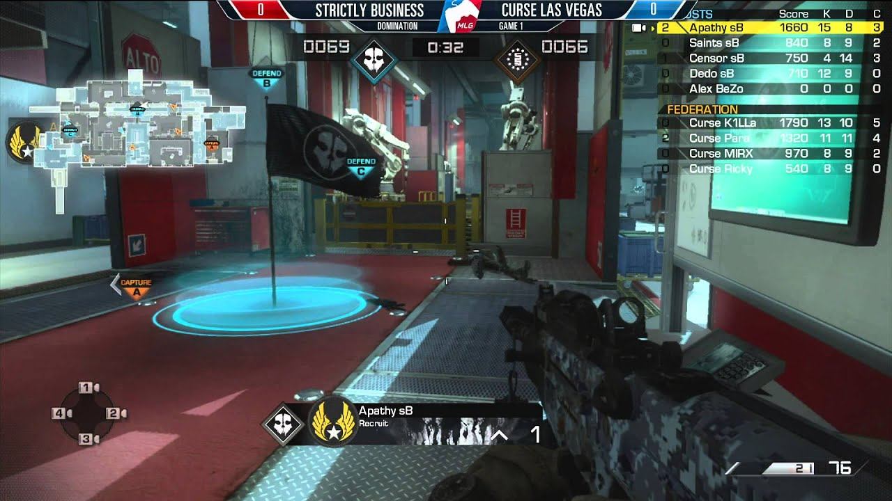 Game 1 - Curse LV vs Strictly Business - Semifinal #1 - MLG Winter Invitational смотреть онлайн