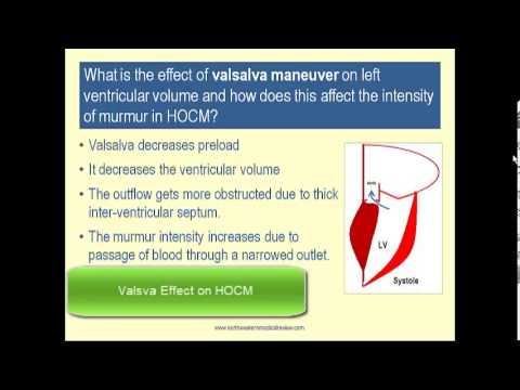USMLE and COMLEX Prep: Maneuvers Affecting Ventricular Volume and Heart Murmurs смотреть онлайн
