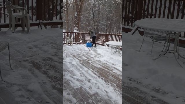 second storm of 2021 get rid of snow less than 20 minutes just double the shovels смотреть онлайн