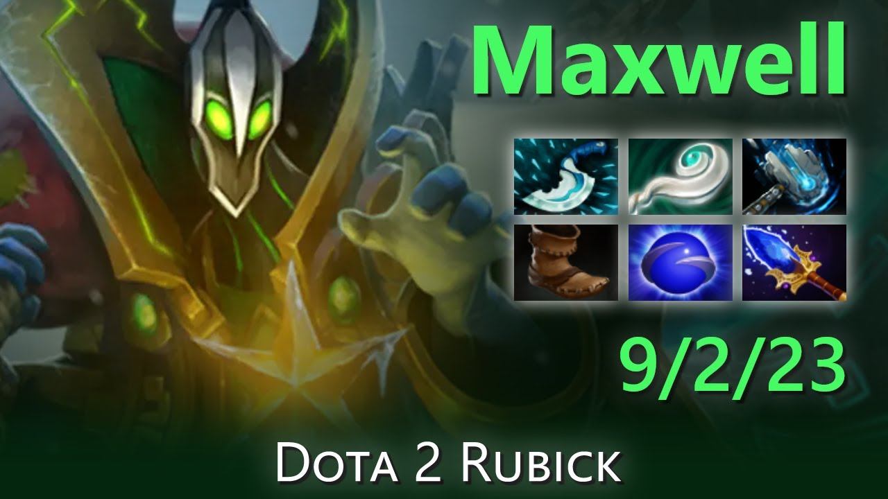 [Top 68 OpenDota Rubick] "Maxwell" 9/2/23 | Dota 2 Rubick highlights смотреть онлайн